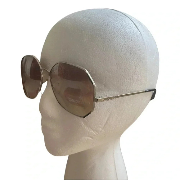 Womens Vintage 80's Pierre Cardin Octagonal Sunglasses Glasses - Picture 3 of 10